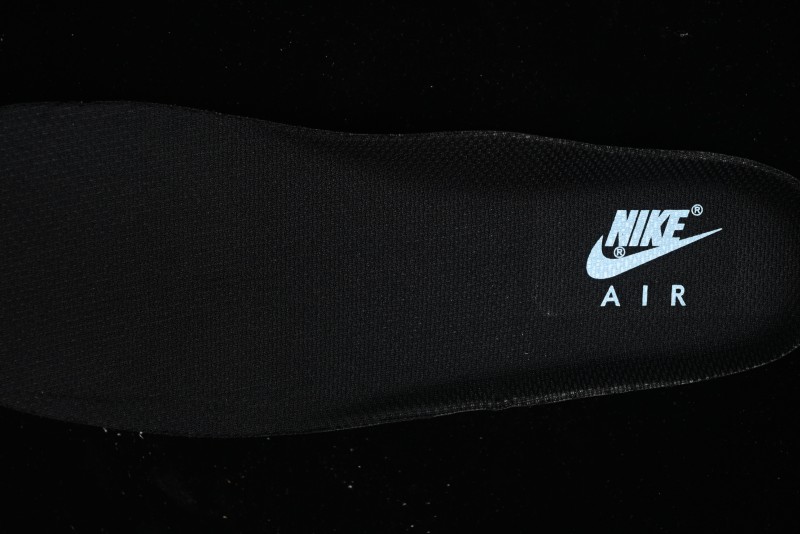 Nike Air Force 1 '07 Low Stussy Collaboration - Black Tiffany Low-Top Casual Sneakers - KK1988-008
