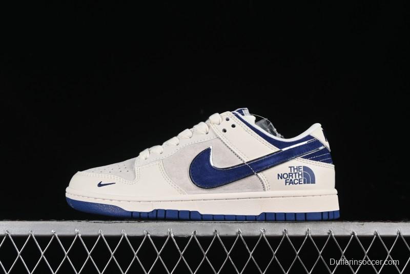 Nike SB Dunk Low The North Face Collaboration - Anniversary Edition Customized Low-Top Casual Skate Shoes - DQ10998-512