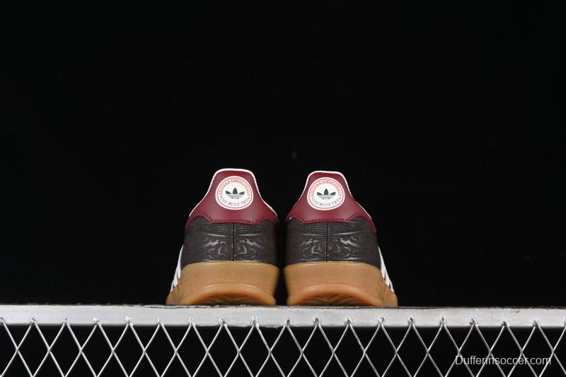 Adidas Originals Gazelle Indoor Retro Casual Slip-Resistant Wear-Resistant Low-Top Sneakers - JP5671