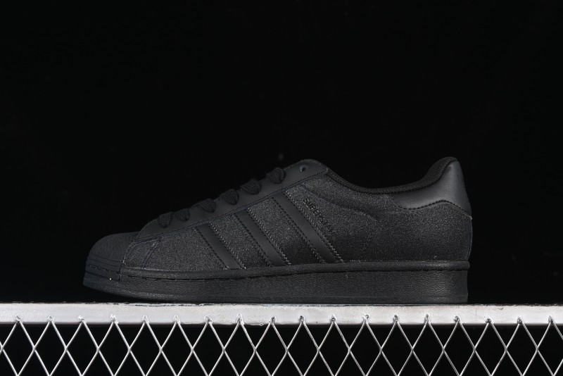 Adidas Superstar EG4961 Black Star Shell Toe Casual Sneakers - EG4961