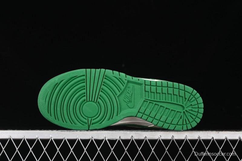 Nike SB Dunk Low Gucci Collaboration - Custom Patchwork Green Swoosh Anniversary Edition Low-Top Casual Skate Shoes - KK1688-053