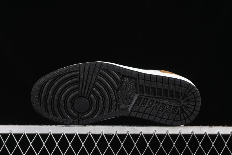 Nike Air Jordan 1 Low OG AJ1 Black Brown Low-Top Lifestyle Basketball Shoes - CZ0790-107