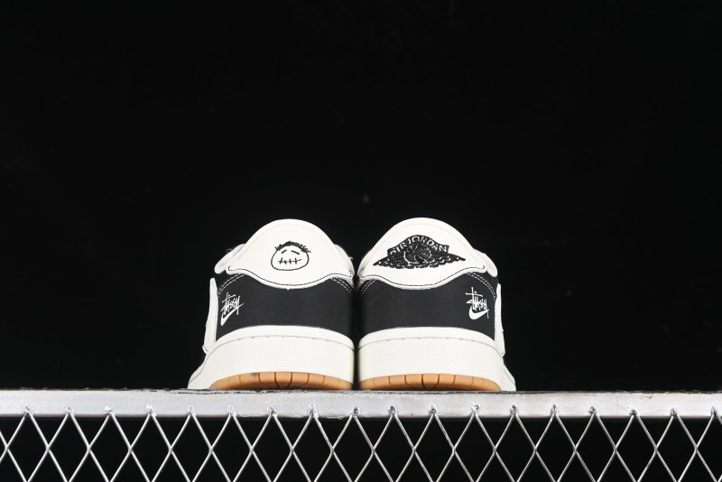 Nike Travis Scott x Fragment Design x Air Jordan 1 Low OG SP AJ1 Retro Sneakers - JH6089-004
