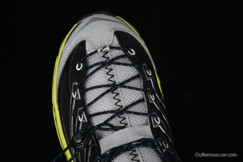 Hoka Mafate Three 2 Ultra-Lightweight Cushioned Trail Running Shoes with Vibram Outsole - 1141572 BHK