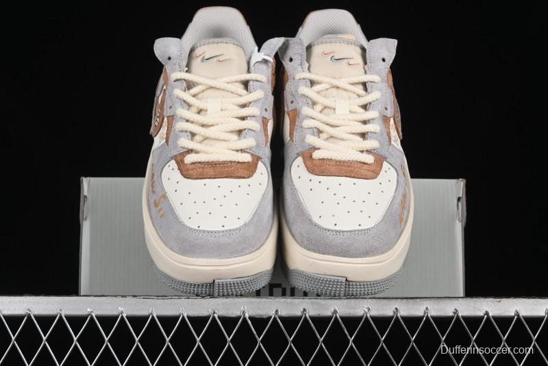 Nike Kaws x Air Force 1 '07 Low Custom Casual Sneakers - CW6688-806