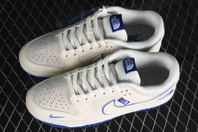 Nike SB Dunk Low The North Face Collaboration Anniversary Edition Custom Low-Top Casual Skate Shoes - KK1333-007