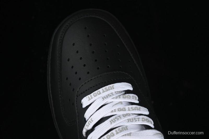 Nike Air Force 1 '07 Low Graffiti White Black Casual Sneakers - CW2288-017