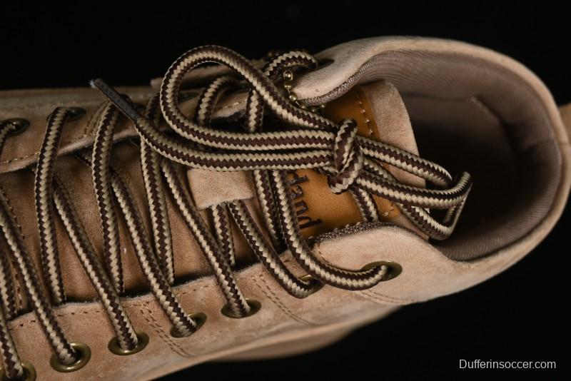 Timberland Outdoor Mid-Top Casual Martin Boots with Premium Suede Leather - TB10072SAND