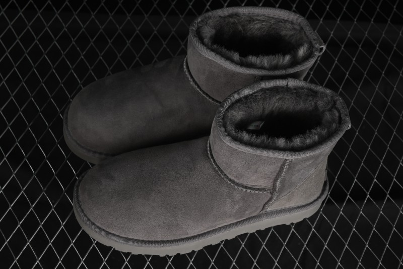 UGG Classic Ultra Mini II Short Boots with Genuine Wool Lining - 1016222
