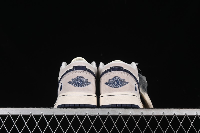 Nike Air Jordan 1 Low BAPE Collaboration Retro Basketball Shoes - WG8850-015