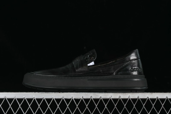 ECCO London Series 2024 New Leather Business Driving Loafers - 63663701001