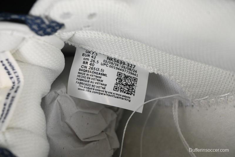 Nike SB Dunk Low Collaboration Three Swooshes Dark Blue Colorway Low-Top Casual Skateboarding Shoes - NK5639-327