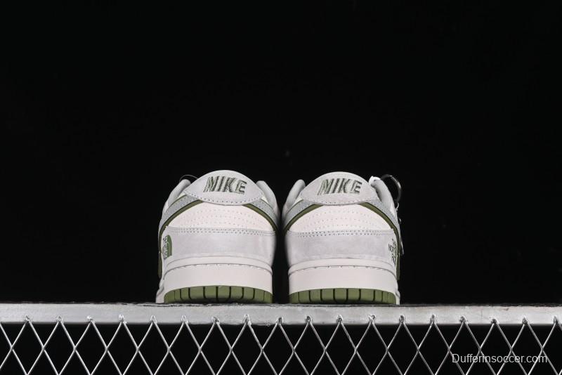 Nike Dunk Low The North Face CDG Collaboration - Green Label SB Low-Top Skate Shoes - DQ1098-397