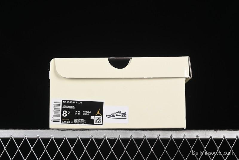 Nike Air Jordan 1 Low Retro Basketball Shoes with Custom Bear Collaboration - SJ9950-018