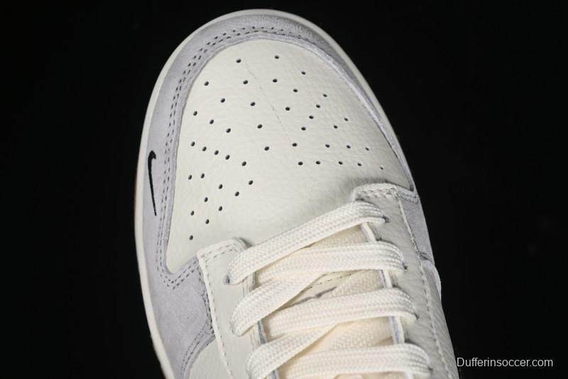 Nike SB Dunk Low Black 8 Collaboration - Beige Grey Black Gum Anniversary Custom Low-Top Casual Skate Shoes - CH6336-227
