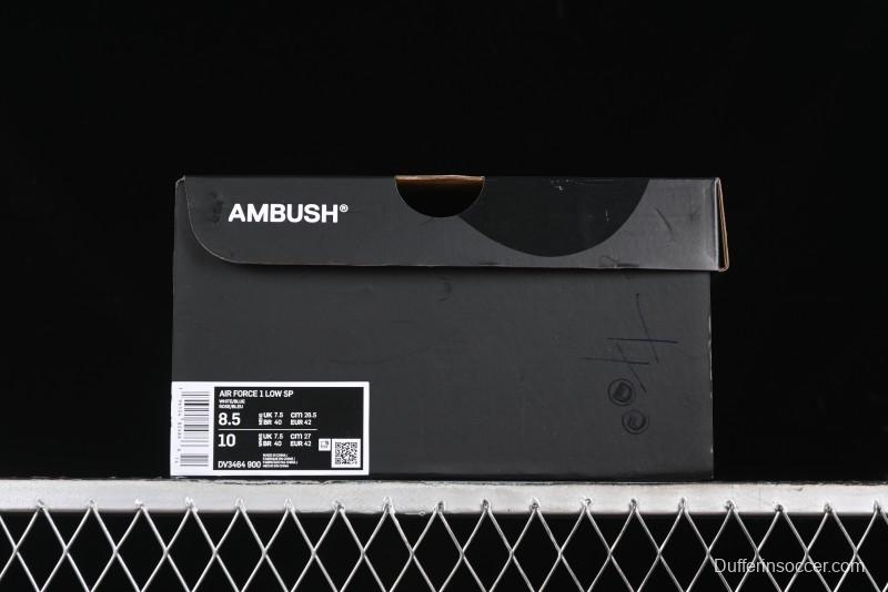 Nike Air Force 1 '07 Low Casual Sneakers Ambush Collaboration - DV3464-900