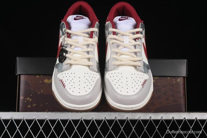 Nike Dunk Low Casual Sneakers with Chinese Style Gradient Design - FB7160-161