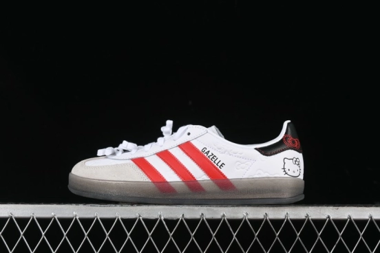 Adidas Originals Gazelle Indoor II Retro Casual Sneakers with Anti-Slip and Wear-Resistant Sole - II0013