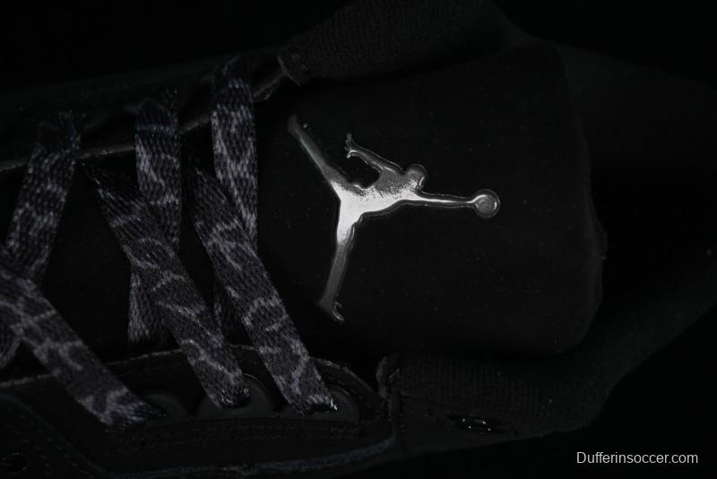 Nike Air Jordan 3 Retro Basketball Shoes in Midnight Black - CT8532-001