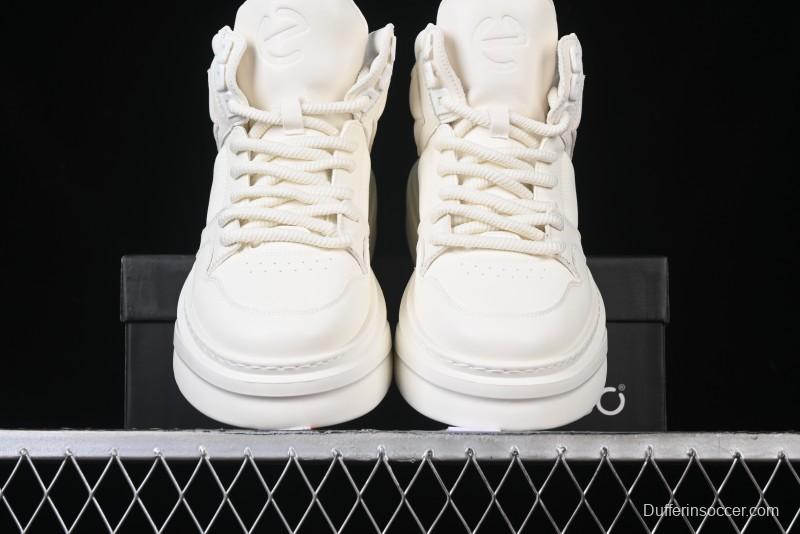 Ecco Soft 8 Anniversary Series Innovative Anti-Slip Simple High-Top Wear-Resistant Casual Shoes - 81771301002