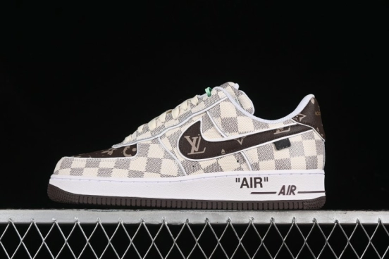 Nike Air Force 1 '07 Low Louis Vuitton Collaboration Casual Sneakers - LD4631-202