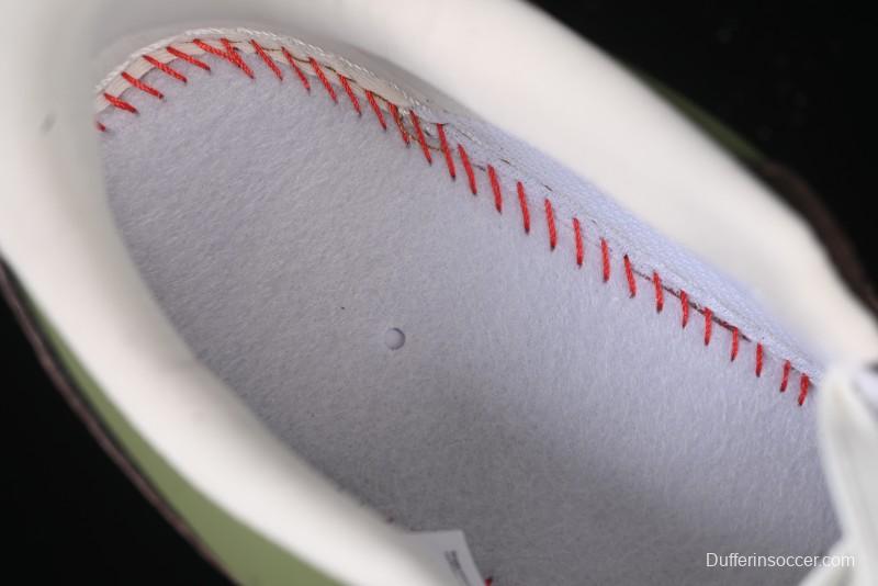 Nike Air Force 1 '07 Low Stussy Collaboration - Green Brown Low-Top Casual Sneakers - KK1988-038