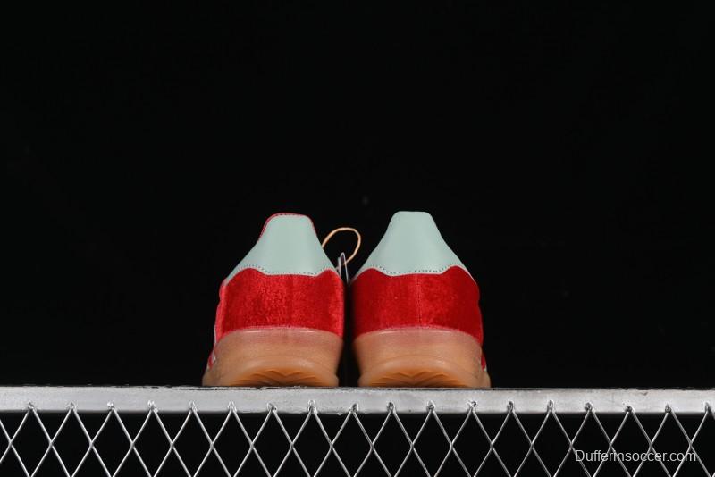 Adidas Originals Gazelle Indoor Sneakers with Thick Sole for Casual Wear Non-Slip耐磨 Low-Top Board Shoes - IG6786