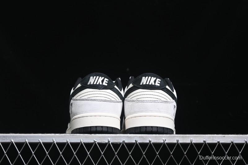 Nike SB Dunk Low OFF-WHITE Collaboration Anniversary High-End Custom Sneakers - YX5066-212