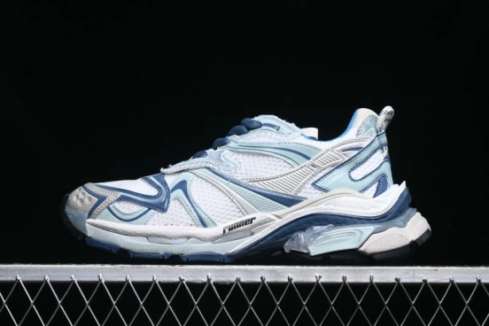 Balenciaga Runner Kith Four Color Retro Casual Sneakers - W3RXP9402