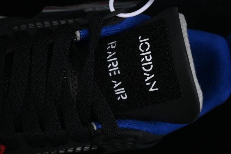 Nike Air Jordan 4 Retro Sneakers in Black, Blue and Neutral Grey - FV5029-003