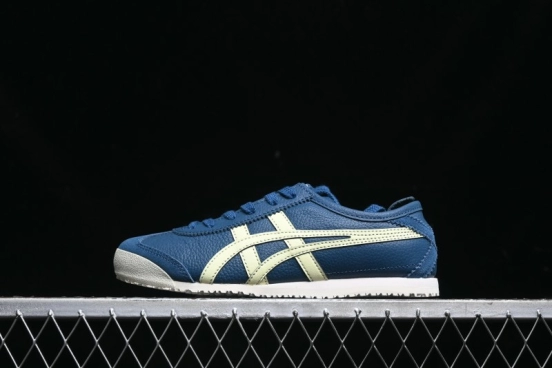 Onitsuka Tiger Mexico 66 Low-Top Leather Running Shoes - 1183A201-402