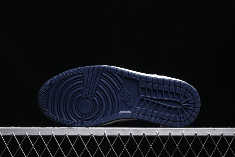 Nike Air Jordan 1 Low AJ1 The North Face Collaboration - Custom High-End Retro Basketball Shoes with Blue Swoosh - DM9188-010
