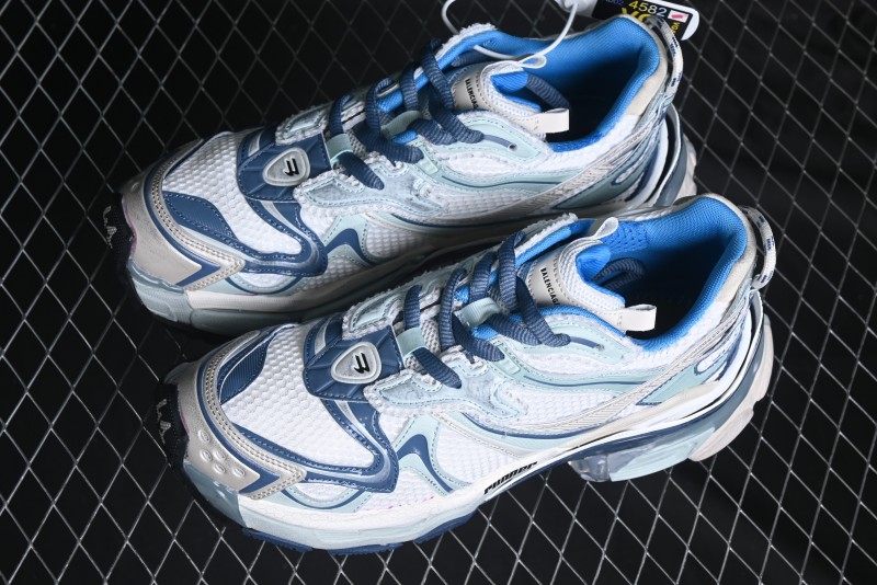 Balenciaga Runner Kith Four Color Retro Casual Sneakers - W3RXP9402