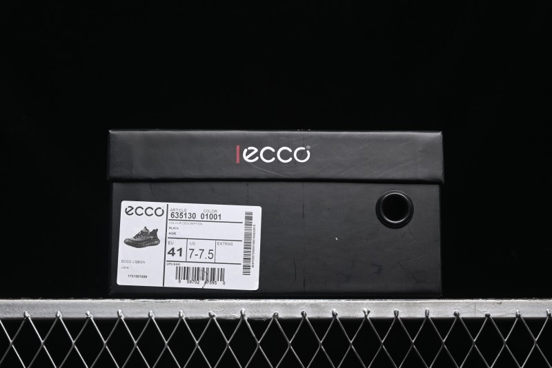 ECCO Off-Road Series Lightweight Cushioned Leather Durable Outdoor Hiking Running Shoes - 63513001001