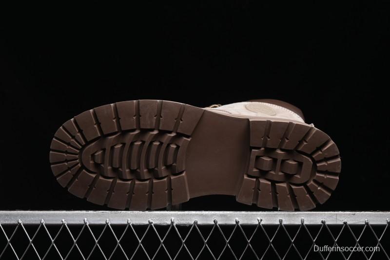 Timberland Classic High Top Outdoor Casual Boots with Premium Suede Leather - A18066TSAND