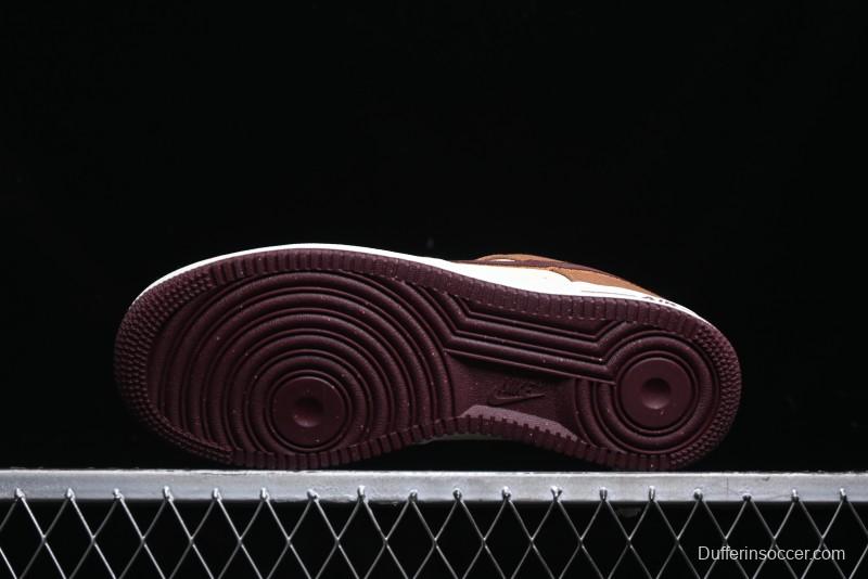 Nike Air Force 1 '07 Low Casual Sneakers with Full-Length Air Cushion - FQ8713-200