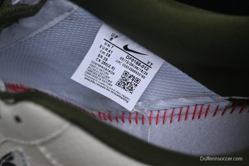 Nike Air Force 1 '07 Low BAPE Collaboration - Camo Swoosh Low-Top Casual Sneakers DF0188-012