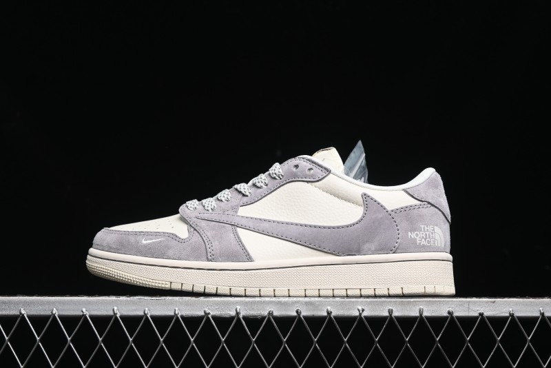 Nike Travis Scott x Fragment Design x Air Jordan 1 Low OG SP AJ1 Low Top Casual Sneakers - XS3086-001