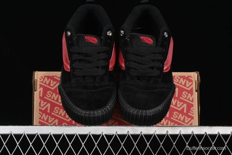 Vans Knu Skool Low Top Retro Casual Vulcanized Slip-On Shoes - VN0009QCSWE