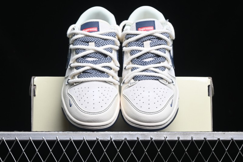 Nike SB Dunk Low Stone Island Anniversary Edition Customized Low-Top Casual Skate Shoes - YX5066-201