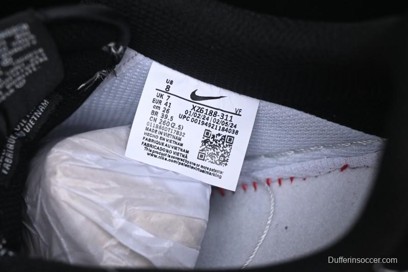 Nike Air Force 1 '07 Low Stussy Collaboration - All Black Low-Top Casual Sneakers - XZ6188-311