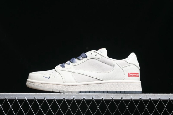 Nike Travis Scott x Fragment Design x Air Jordan 1 Low OG SP AJ1 Sup Collaboration - BB7518-001