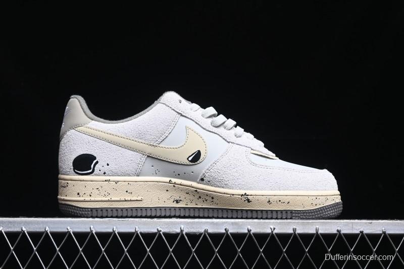 Nike Air Force 1 '07 Low Milk Cookie Custom Low-Top Casual Sneakers for Autumn Winter - KL1210-111