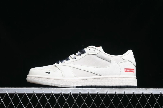 Nike Travis Scott x Fragment Design x Air Jordan 1 Low OG SP AJ1 Sneakers - BB7518-002