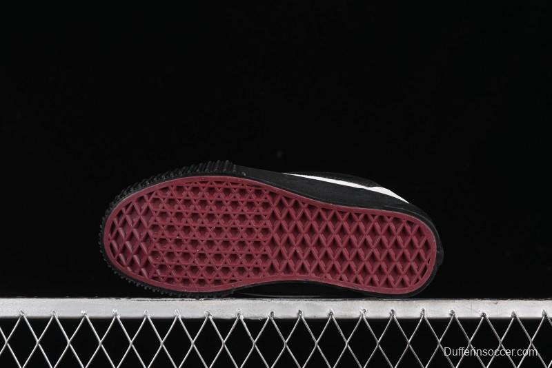 Vans Knu Skool Halloween White Black Low Top Retro Casual Vulcanized Slip On Shoes - VN0009QCSWE