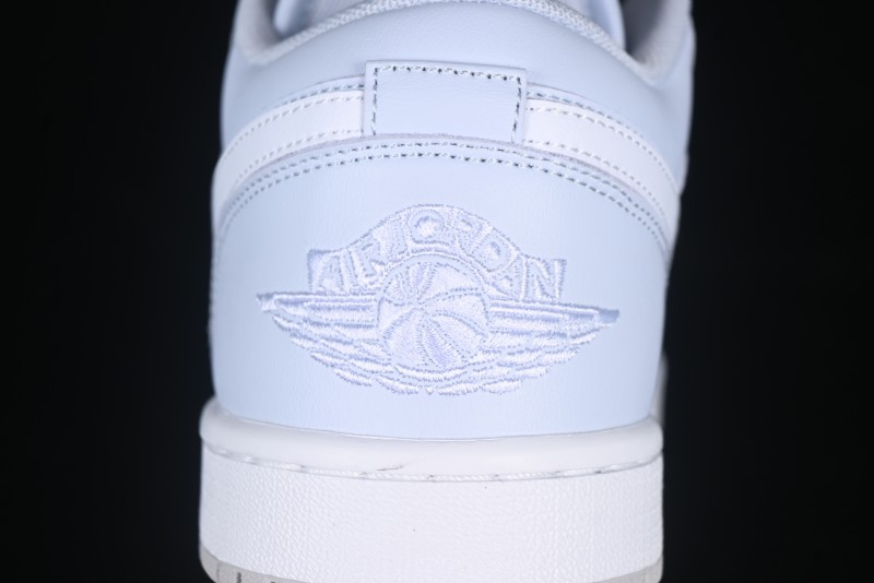 Nike Air Jordan 1 Low Casual Sneakers in Light Blue - FV8486-400