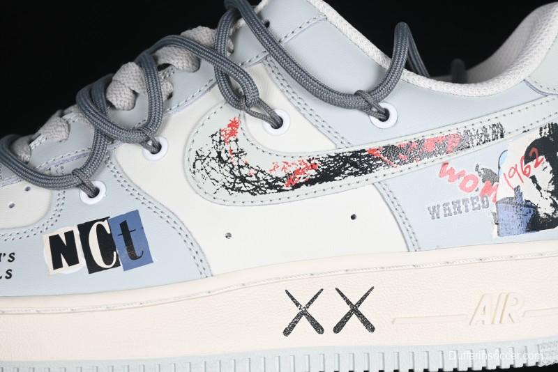 Nike Air Force 1'07 Low "Entertainment Magazine" Casual Sneakers - KS6896-222