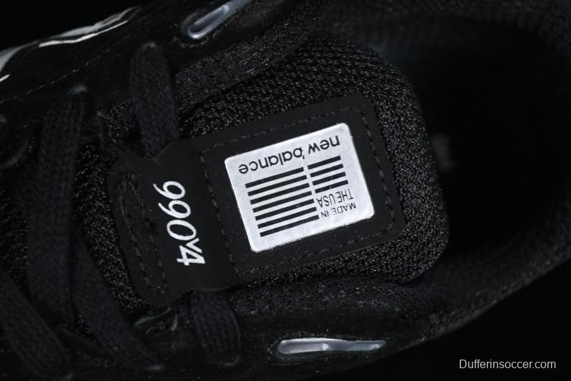 New Balance 990 Series Premium Retro Running Shoes with Carbon Fiber Midsole - M990BK4