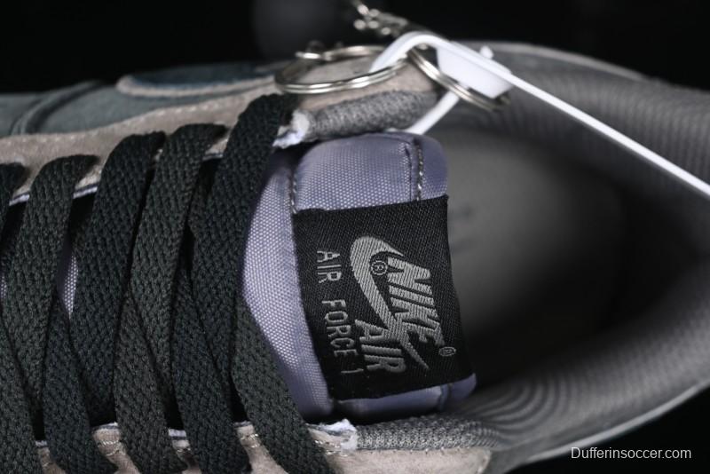 Nike Air Force 1'07 Low "Black Eight" Custom Casual Sneakers for Autumn Winter - YD2425-808