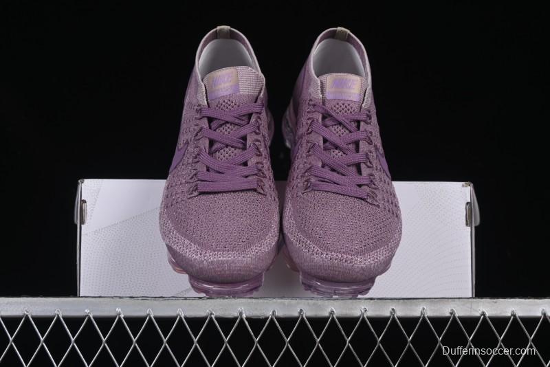 Nike Vapormax Flyknit Breathable Casual Running Shoes with Full-Length Air Cushion - 849557-500